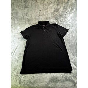 St. John's Bay Shirt Men's medium black collard shirt